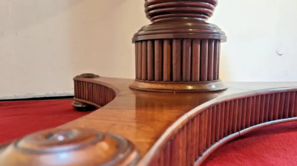 Esstisch  Wohzimmertisch Salontisch Antik ca. 1920  in Mahagoni 9