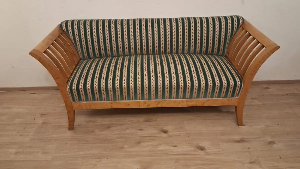 Antik Sofa Lounge Bank ca 1910 1