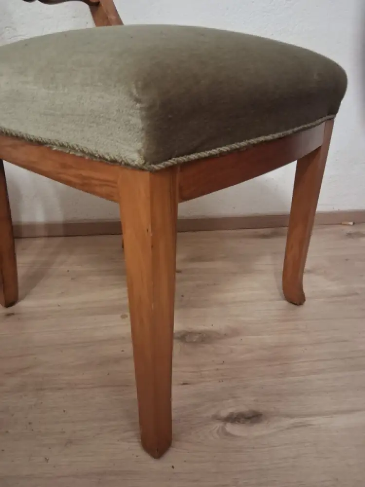 4 Biedermeier Stühle Esszimmerstühle Stil  Antik ca. 1900 Jh. 7