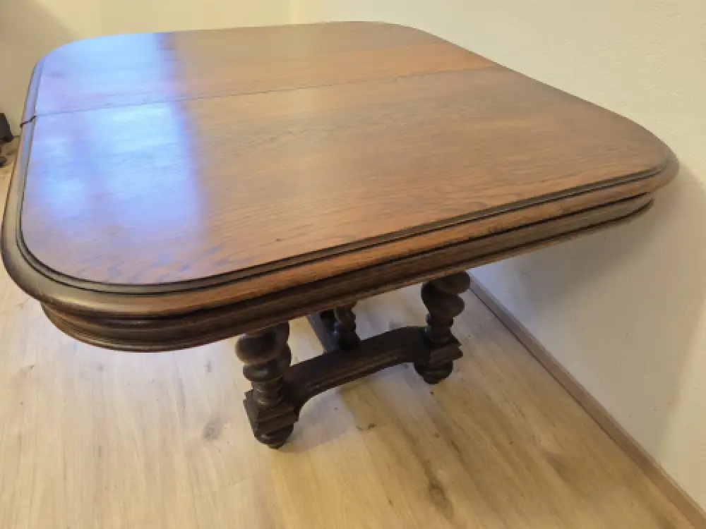 Esstisch Küchentisch Wohnzimmertisch Ausziehbar antik ca 19 Jhd. 4