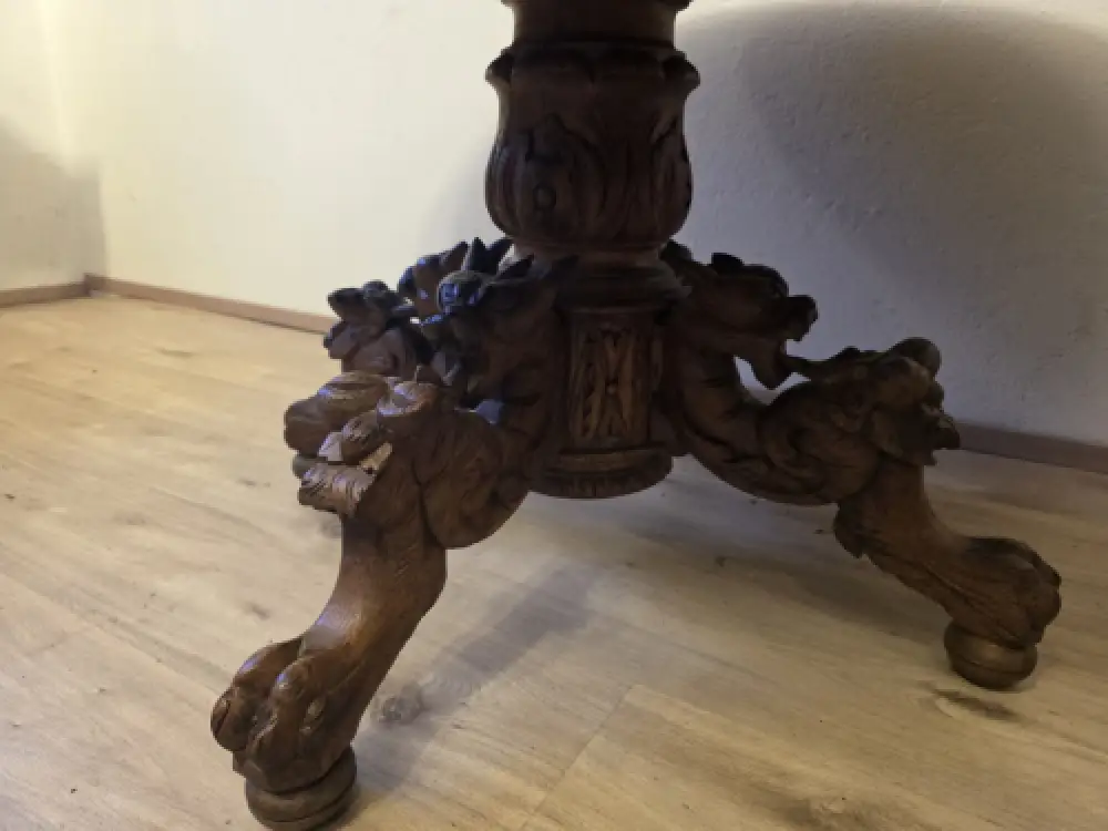 Esstisch Küchentisch Kulissentisch Ausziehbar antik ca 19 Jhd. 10