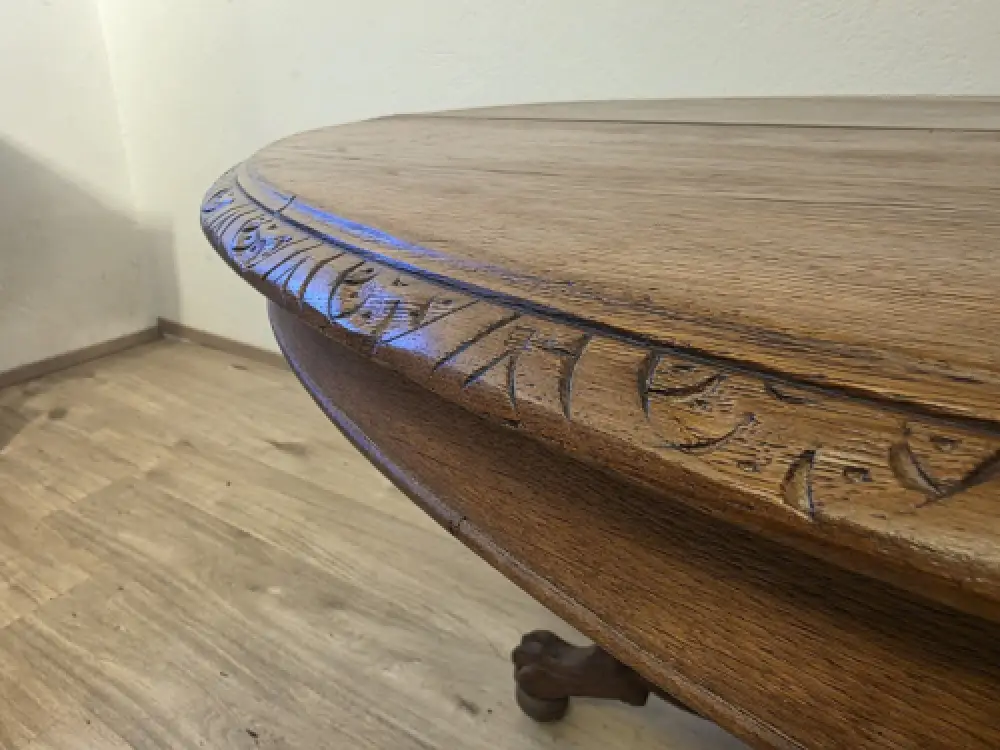 Esstisch Küchentisch Kulissentisch Ausziehbar antik ca 19 Jhd. 11