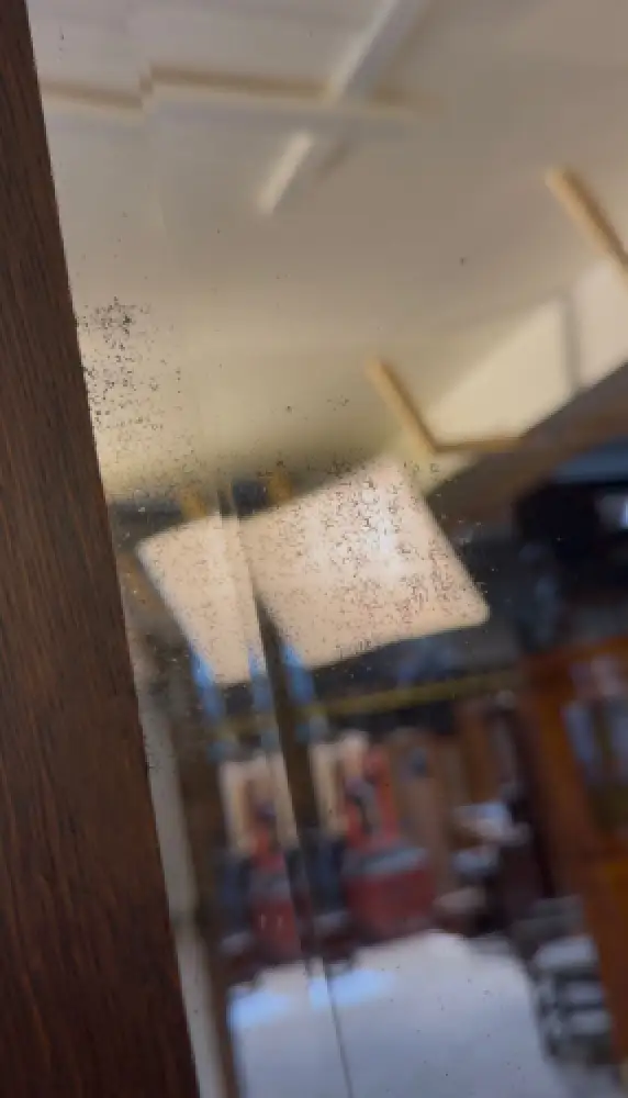 Spiegel Wandspiegel Flurspiegel Facettenschliff Alt Massiv Antik ca. 1900h 11