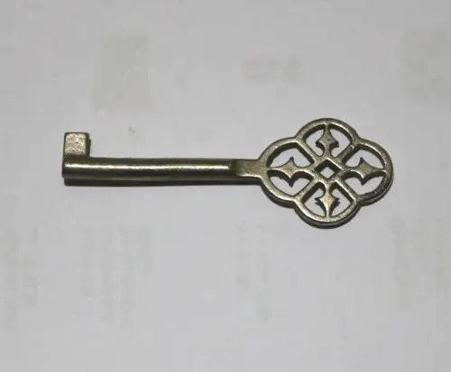 Antike Schlüssel für Schrank o. Kommode etc. mit Rohling - Bart