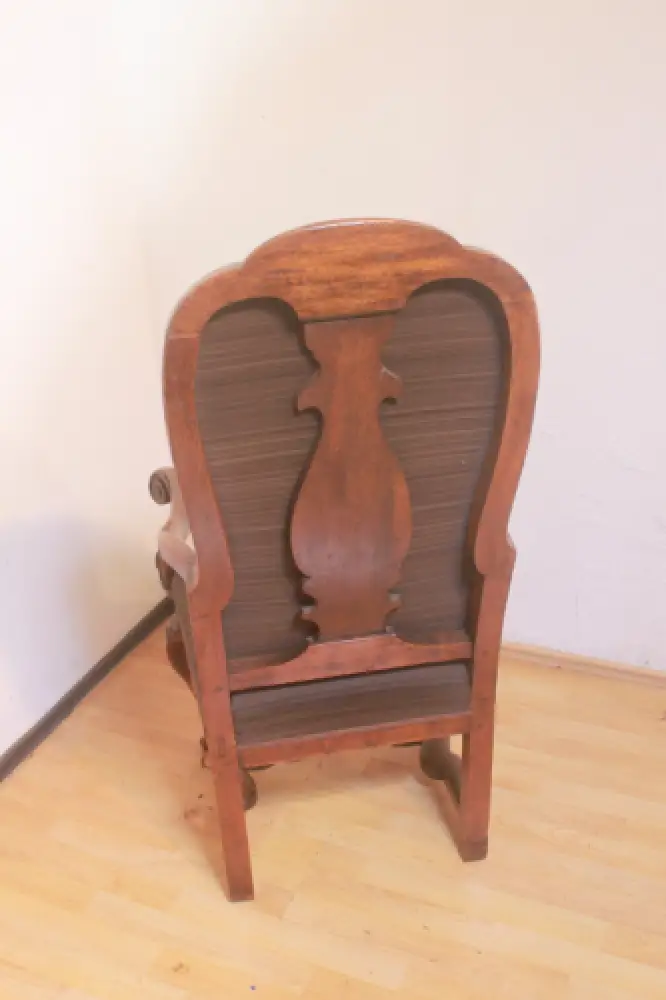 Thronsessel Sitzmöbel Sessel Armlehnstuhl Antik ca. 1900Jh. 10