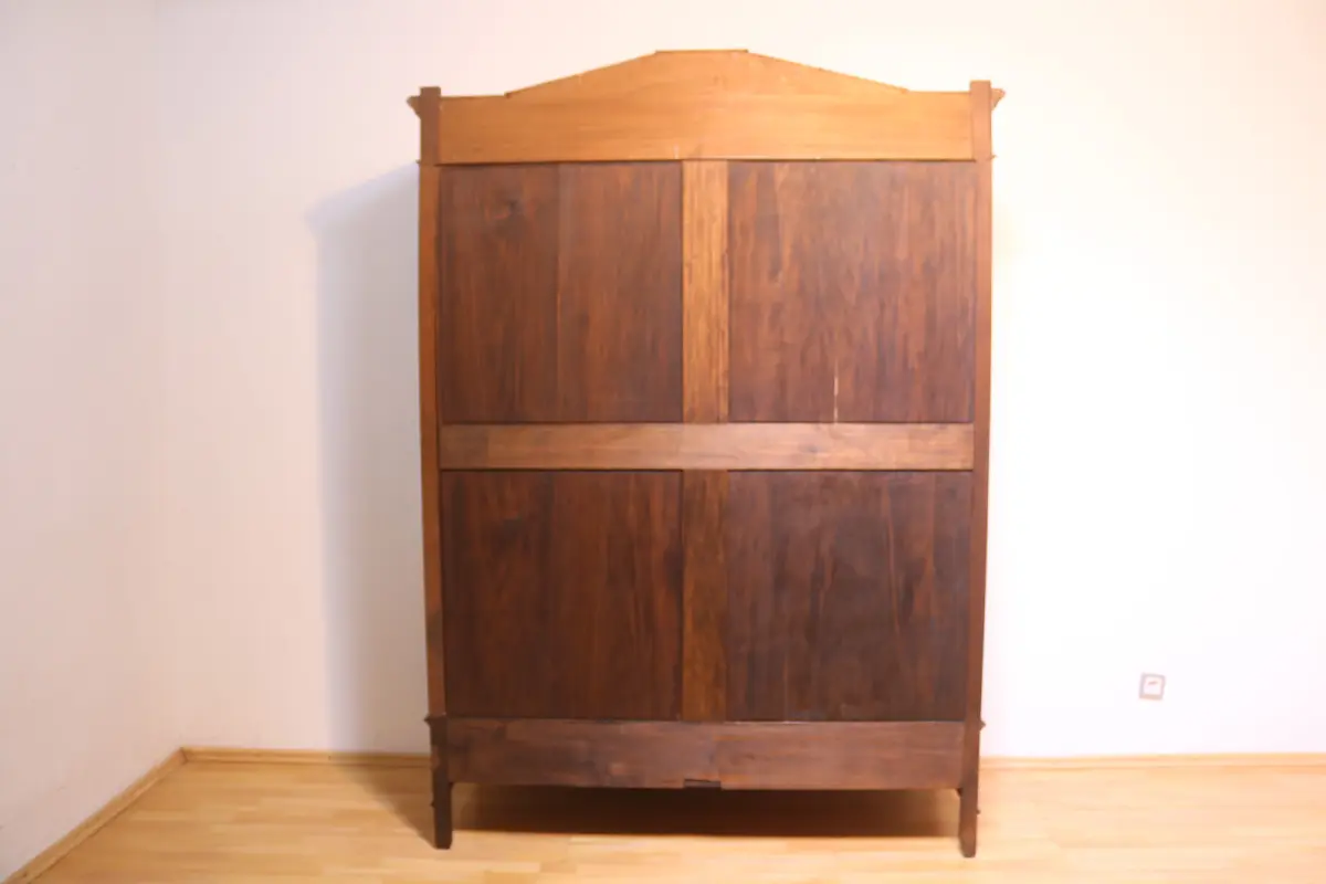 Wäscheschrank Kleiderschrank Jugendstil   Antik ca. 19 Jh. 11