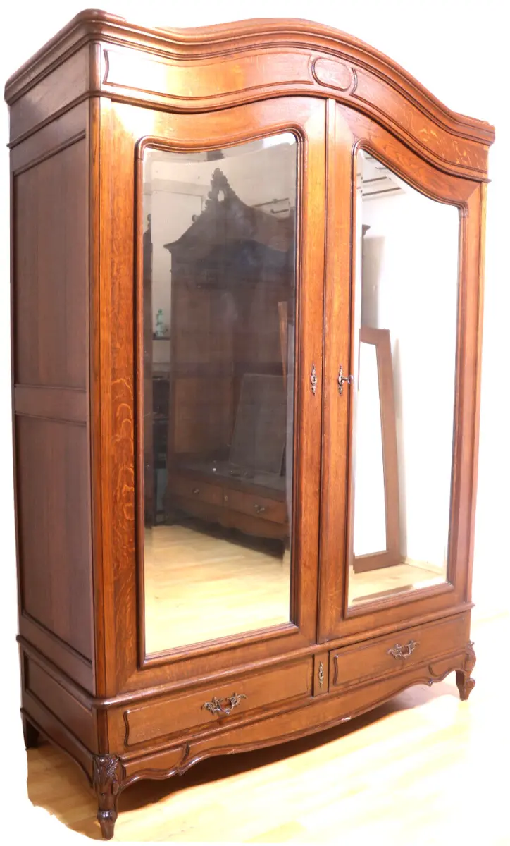 Wäscheschrank Kleiderschrank Jugendstil   Antik ca. 19 Jh. 2