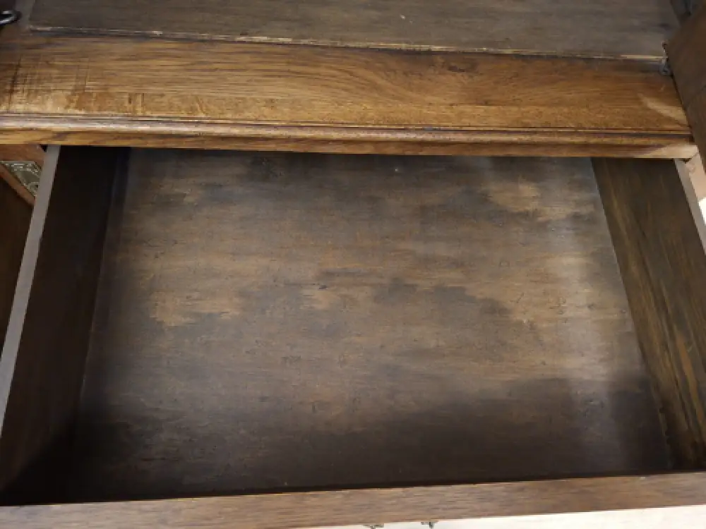 Wäscheschrank Kleiderschrank Schlafzimmer Antik in Eiche ca. 19 Jh. 13