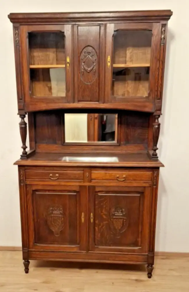 Antik Buffet Küchenschrank Jugendstil  Anrichte Esszimmer ca 1920 0