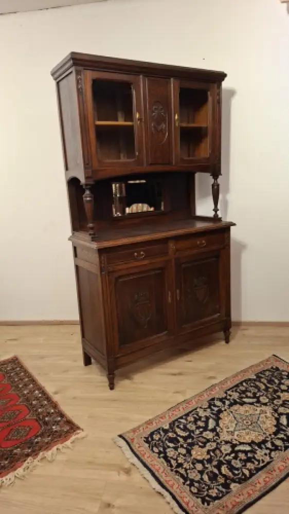 Antik Buffet Küchenschrank Jugendstil  Anrichte Esszimmer ca 1920 1