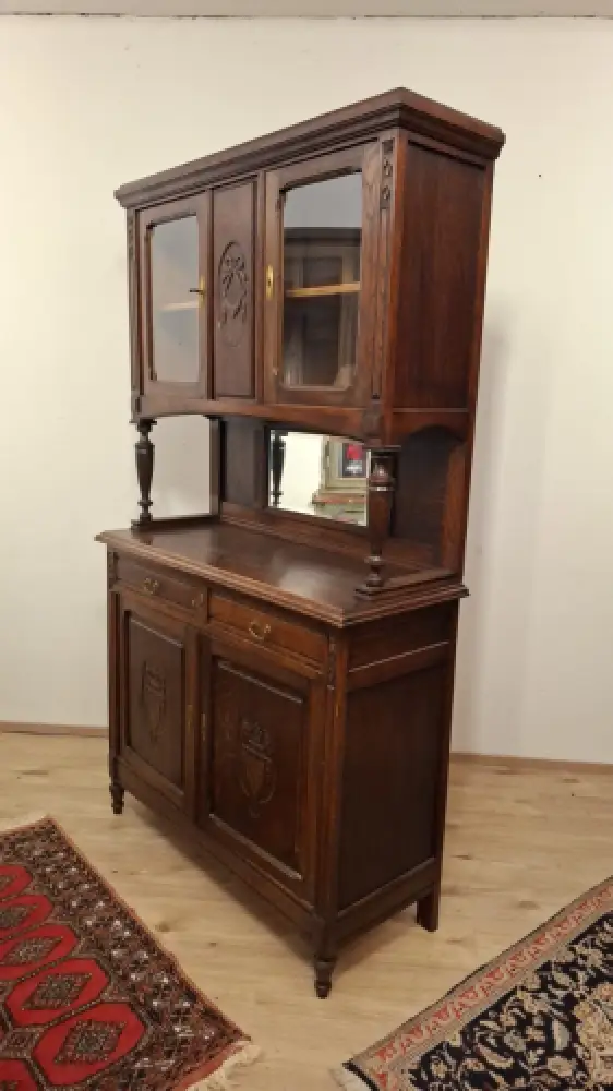 Antik Buffet Küchenschrank Jugendstil  Anrichte Esszimmer ca 1920 2