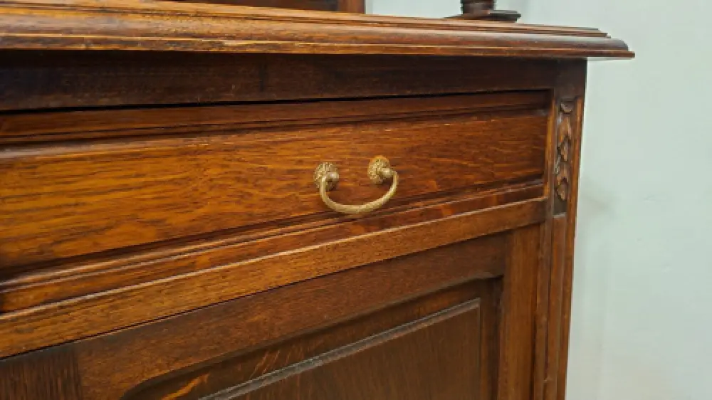 Antik Buffet Küchenschrank Jugendstil  Anrichte Esszimmer ca 1920 8