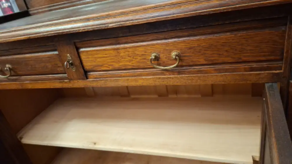 Antik Buffet Küchenschrank Jugendstil  Anrichte Esszimmer ca 1920 9