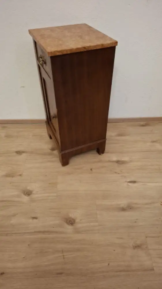Antik Nachtschrank Frankreich Konsole Marmor ca. 1900Jh. 5