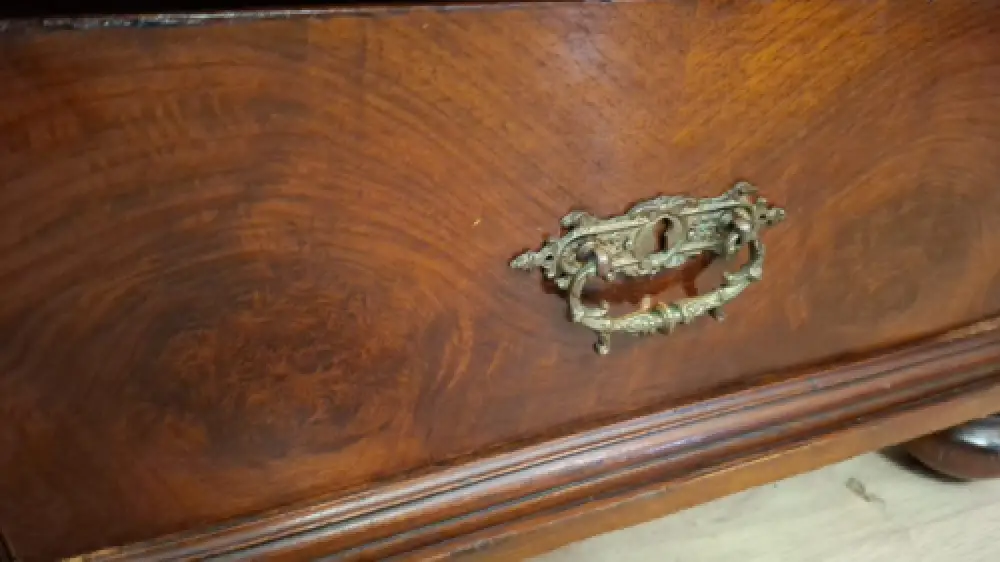 Wäscheschrank Kleiderschrank Schlafzimmer Antik ca. 19 Jh. 8