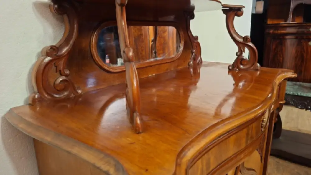 Original Antik Vertico Louis Philippe Kommode ca. 1900Jh. Antik 5