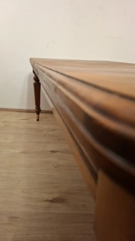 Esstisch   Auszugstisch mit Kurbelmechanismus, England Antik 1930 8