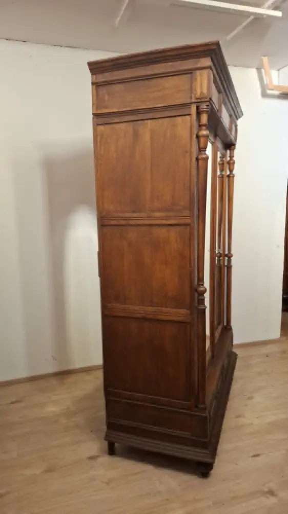 Wäscheschrank Kleiderschrank Schlafzimmer Antik ca. 19 Jh. 3