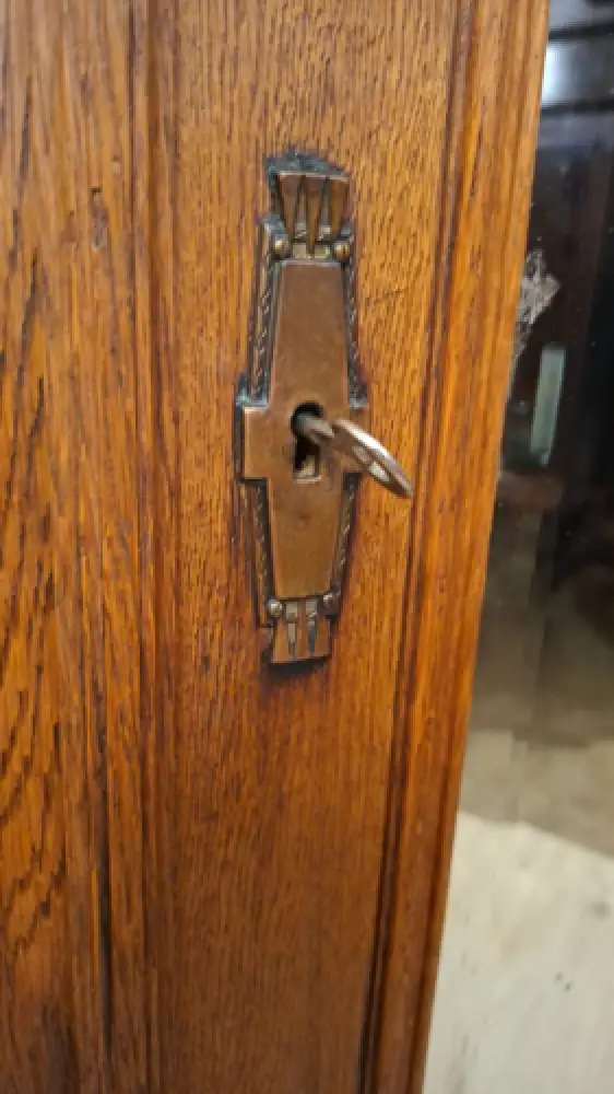 Wäscheschrank Kleiderschrank Schlafzimmer Antik ca. 19 Jh. 5