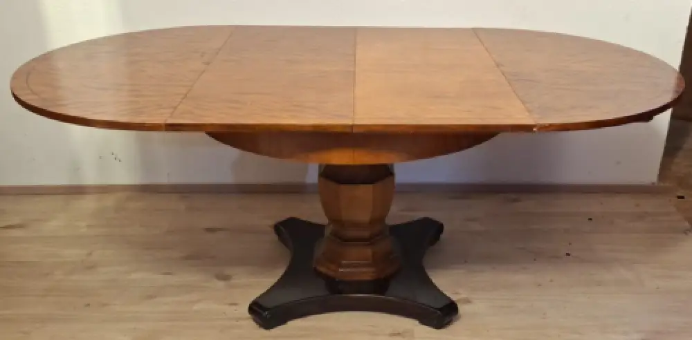 Esstisch   Auszugstisch  Kulissentisch Antik  Biedermeier Stil ca  1920 0