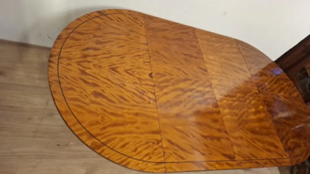 Esstisch   Auszugstisch  Kulissentisch Antik  Biedermeier Stil ca  1920 1