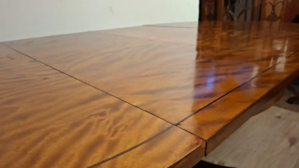 Esstisch   Auszugstisch  Kulissentisch Antik  Biedermeier Stil ca  1920 2