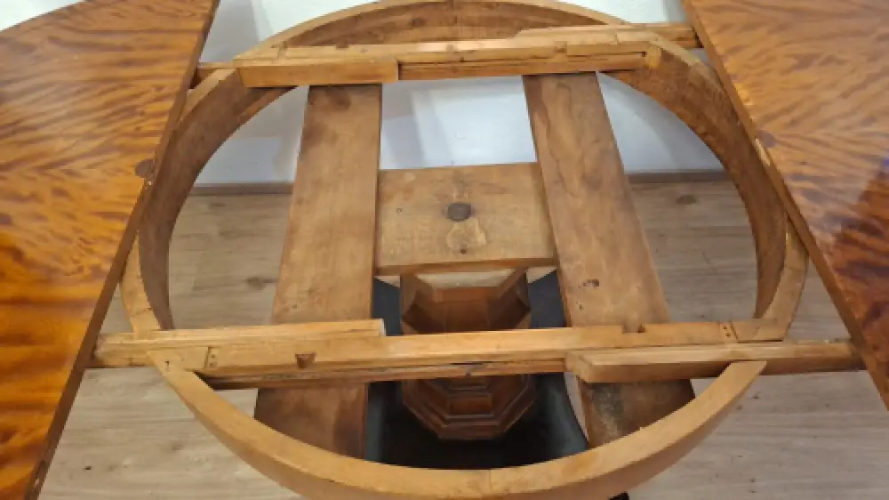 Esstisch   Auszugstisch  Kulissentisch Antik  Biedermeier Stil ca  1920 4