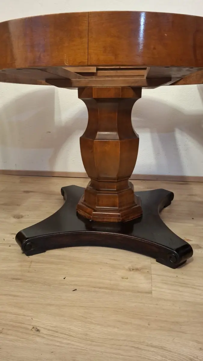 Esstisch   Auszugstisch  Kulissentisch Antik  Biedermeier Stil ca  1920 6