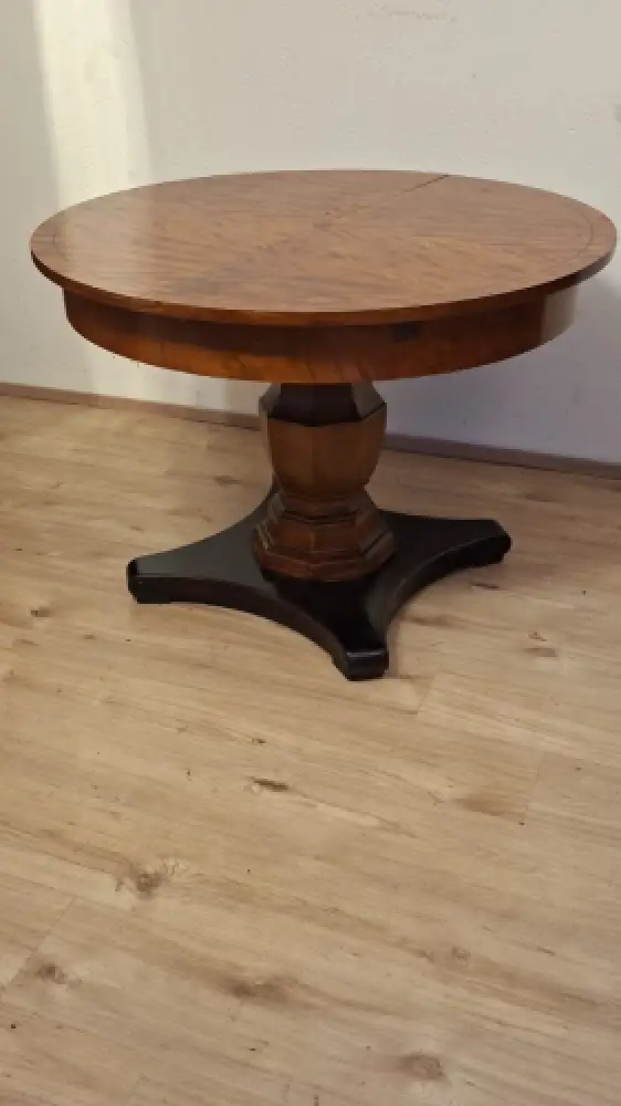 Esstisch   Auszugstisch  Kulissentisch Antik  Biedermeier Stil ca  1920 7