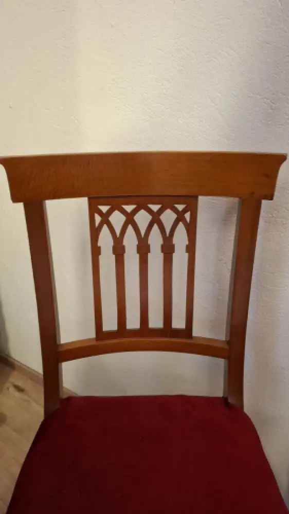 Antik 4  Esszimmerstühle Biedermeier Stil Küchenstühle Stühle  ca. 1920Jh. 10