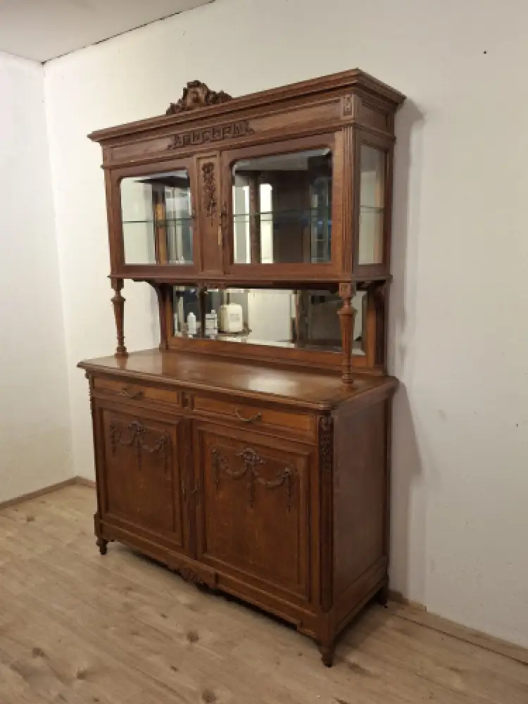 Antik Buffet Jugendstil  Anrichte Esszimmer ca.1900 Jh. 2