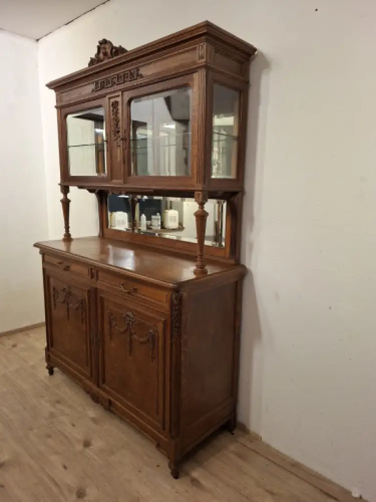 Antik Buffet Jugendstil  Anrichte Esszimmer ca.1900 Jh. 3