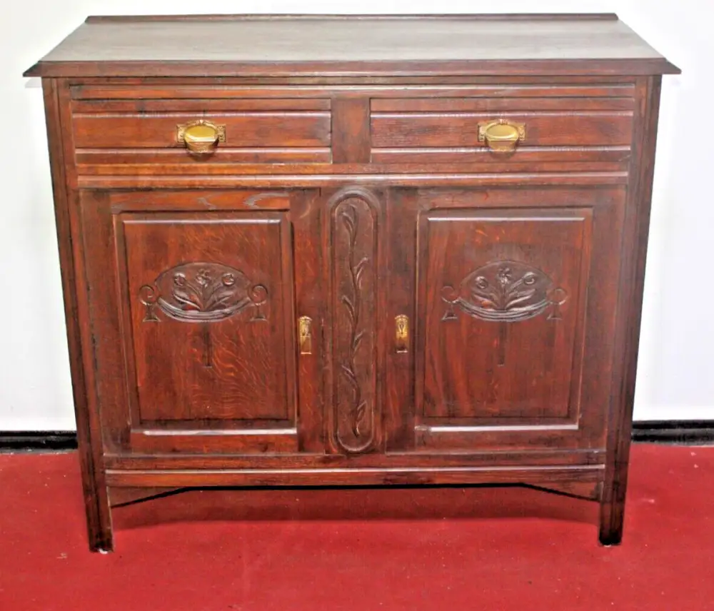 Kommode Sideboard Schubladenkommode  Antik Jugendstil ca 1920 0