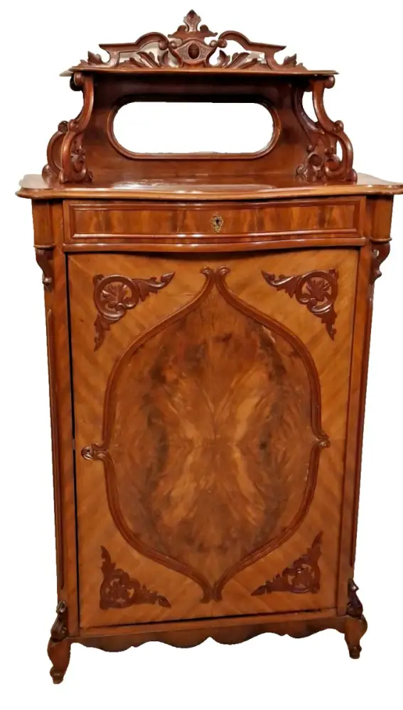 Original Antik Vertico Louis Philippe Kommode ca. 1900Jh. Antik 2