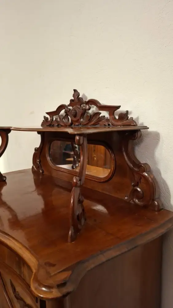 Original Antik Vertico Louis Philippe Kommode ca. 1900Jh. Antik 5