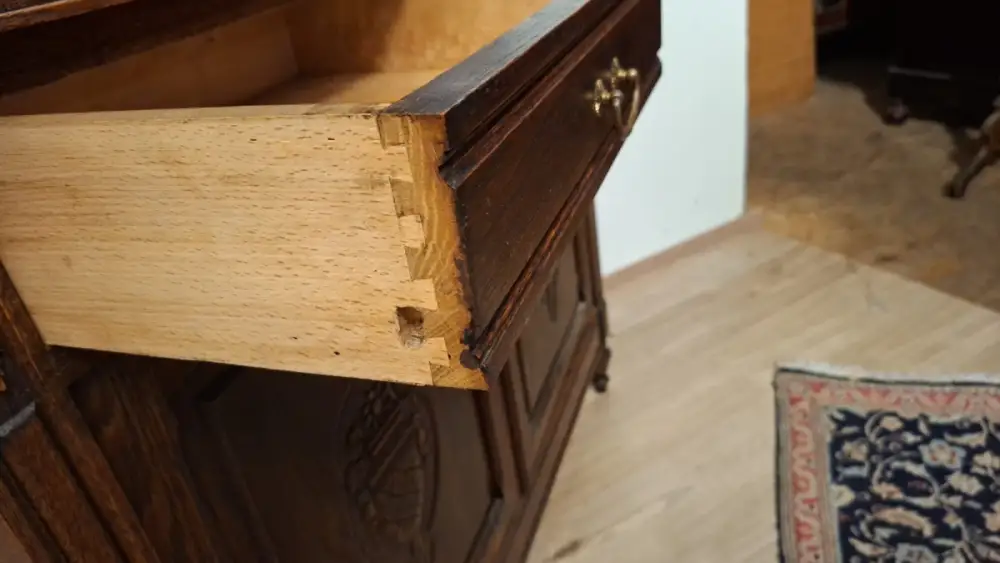 Antik Buffet Küchenschrank Jugendstil  Anrichte Esszimmer ca 1920 7