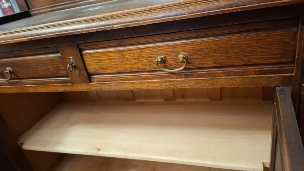 Antik Buffet Küchenschrank Jugendstil  Anrichte Esszimmer ca 1920 9