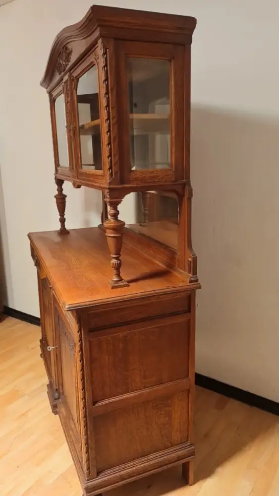 Antik Buffet Jugendstil  Anrichte Esszimmer ca.1900 Jh. 7