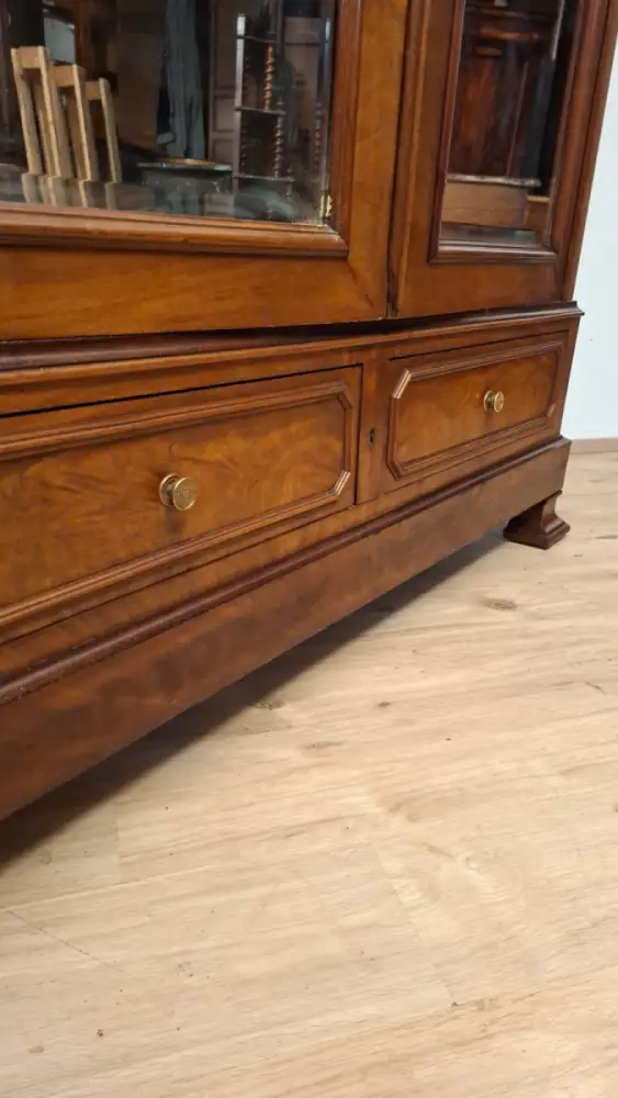 Kleiderschrank Schlafzimmerschrank Wäscheschrank  Antik ca. 19 Jh. 10