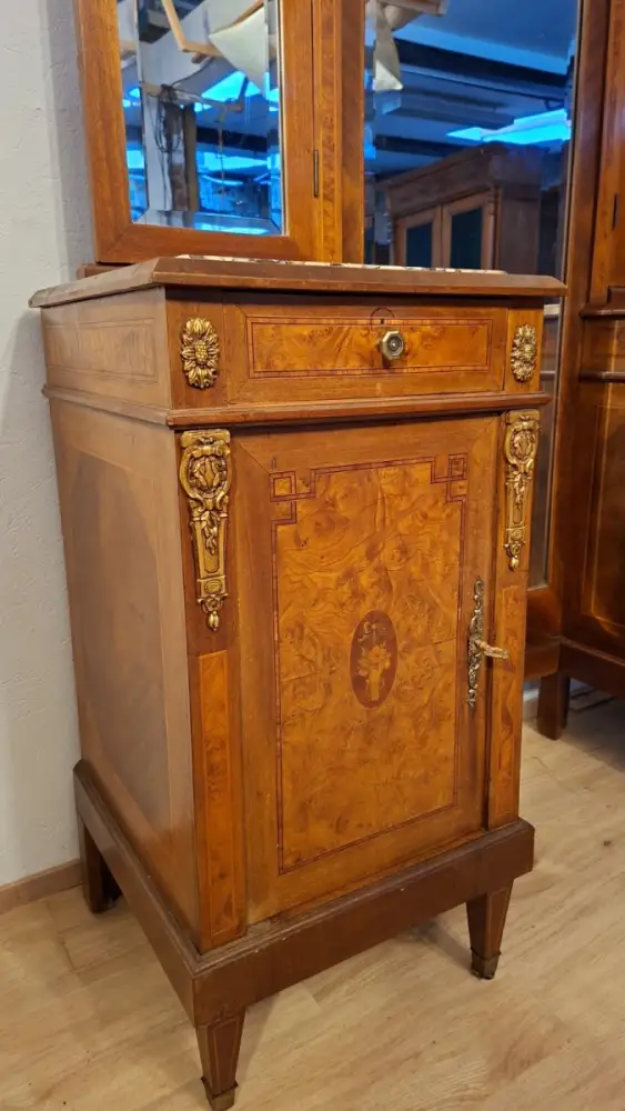 Antik  Spiegelkommode Louis Seize  Stil. ca. 1900  Jh. 5