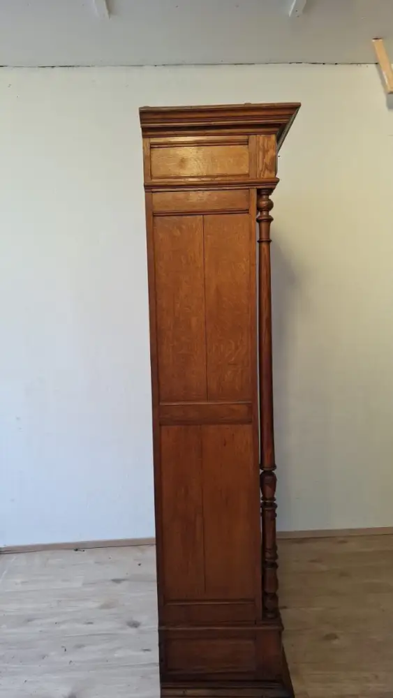 Vitrine Bibolotheksschrank Bücherschrank Herrenzimmer Gründe  Antik ca. 1900 Jh. 8
