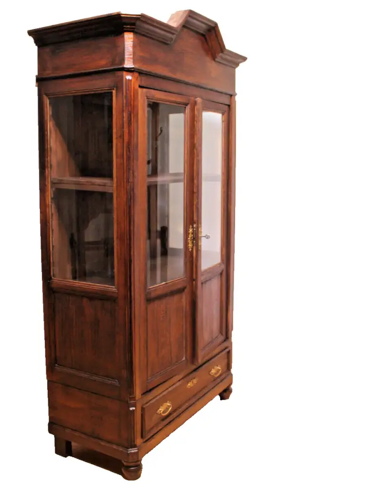 Antiker traumhafter Geschirrschrank, Vertiko - Vitrine Antik ca. 1880 0