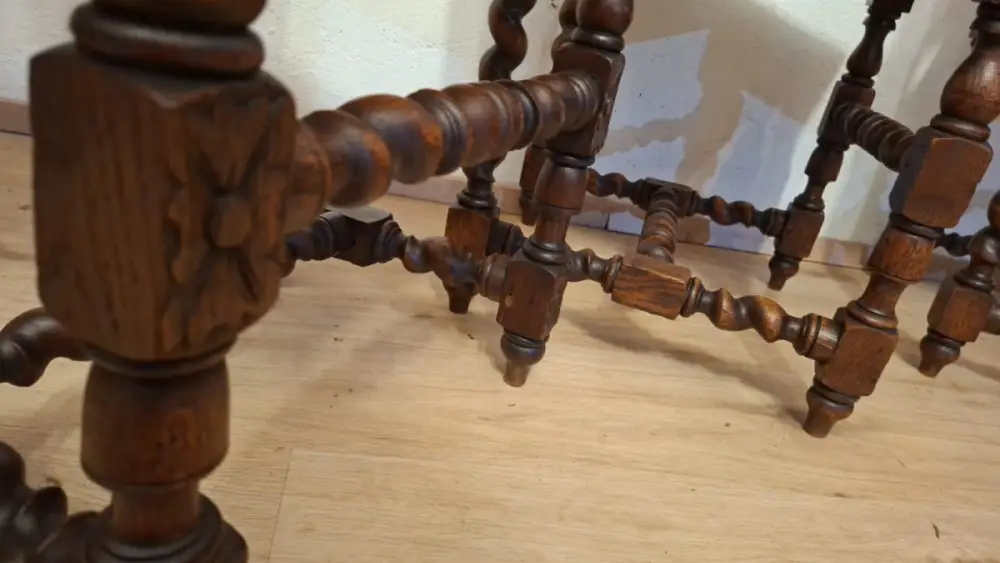 4  Esszimmerstühle Set Jagdstühle   Küchenstühle Gründer  Antik ca. 1900 Jh. 14