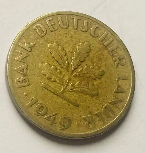 10 Pfennig 1949 D Bank Deutscher Länder