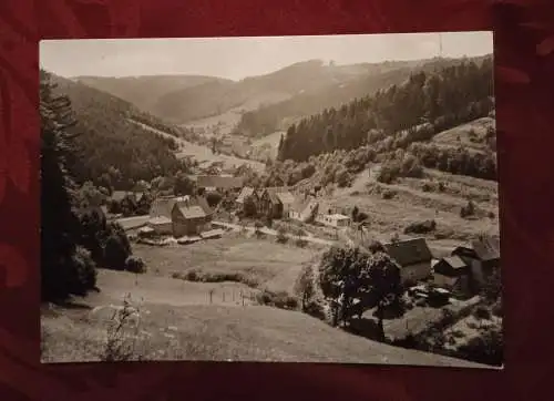 [Echtfotokarte schwarz/weiß] Heubach (Kr. Hildburghausen). 