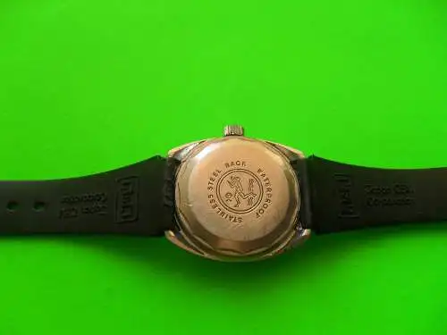 VINTAGE UHR MORTIMA SUPER 28  – JAPAN TAUCHERUHR. 1970s.