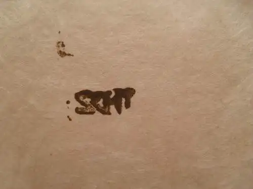 VIER ORIGINAL SIGNIERTE ZEICHNUNGEN.