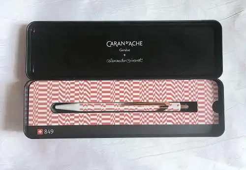 Caran d'Ache Kugelschreiber 849 Vitramuseum Alexander Girard  Limited Edition