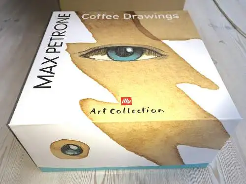 6 x ILLY Art Collection 2018  MAX PETRONE Espresso Tassen mit Untertassen 