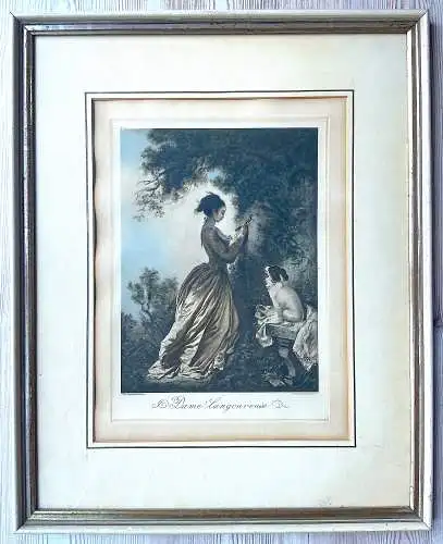 Madame Langoureuse Hanfstaengl  um 1850